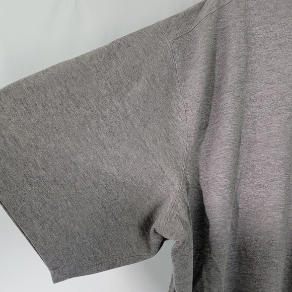 WOLVERINE Men Big Sz 2XL Gray Crewneck Short Sleeve Casual T-Shirt Cotton Blend - Picture 5 of 10